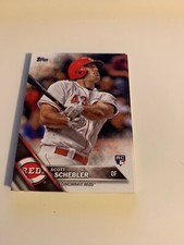 2016 Topps Update #US73 Scott Schebler Rookie Card Cincinnati Reds