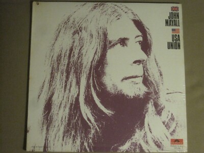 JOHN MAYALL USA UNION LP ORIG '70 POLYDOR 24 4022 HARVEY MANDEL TEXTURED SEALED!