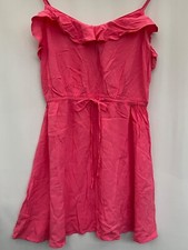 H&M Women's Pink Viscose Dress Size 8 EUR 34 Strappy