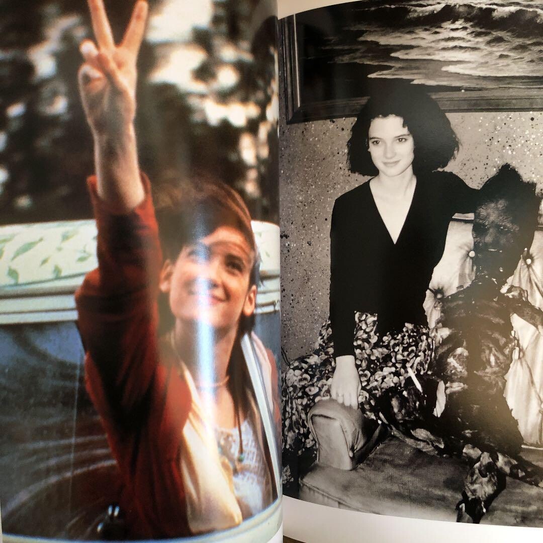 Winona Ryder Photo Book Japan Deluxe color cinema album Limited | eBay