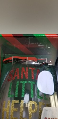 Santas Little Helper Wine Glass - Holds Entire Bottle w/ Bottle Opener - Picture 3 of 12