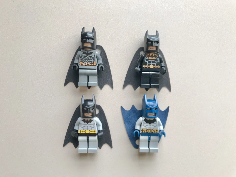 LEGO BATMAN Lot Minifigures Figures 7780 7782 7785 7783 7787 2005 Blue Gray - Image 2 of 2