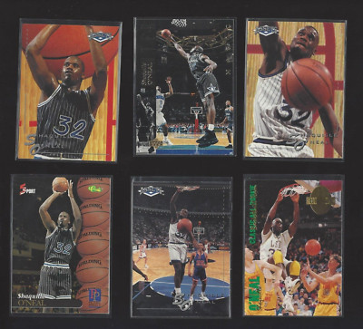 SHAQUILLE O'NEAL  LOT OF 10 DIFFERENT CARDS NM-NM/MT  some early years