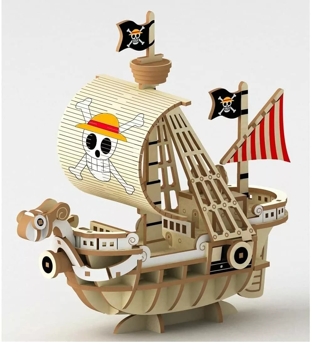 One Piece Ships Wooden Models