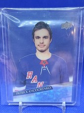 2020-21 UD Extended Series Young Guns Clear Cut Patrick Khodorenko Rangers