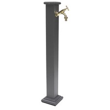 Fontaine A Colonne Sidney En Fonte Et Acier Extérieur Maison Jardin À Rubin 303L