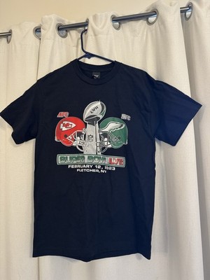 Eagles Chiefs Super Bowl LVII T Shirt Size Medium Philadelphia vs Kansas City