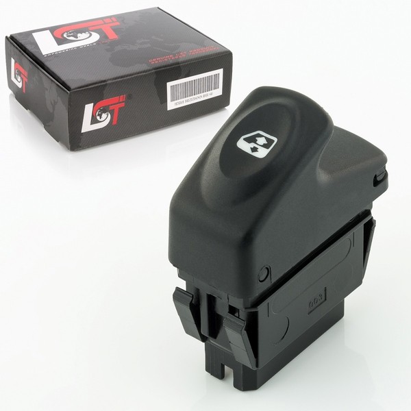 Fensterheberschalter Schaltertasten Knopf Schwarz FüR Renault Kangoo KC FC-image