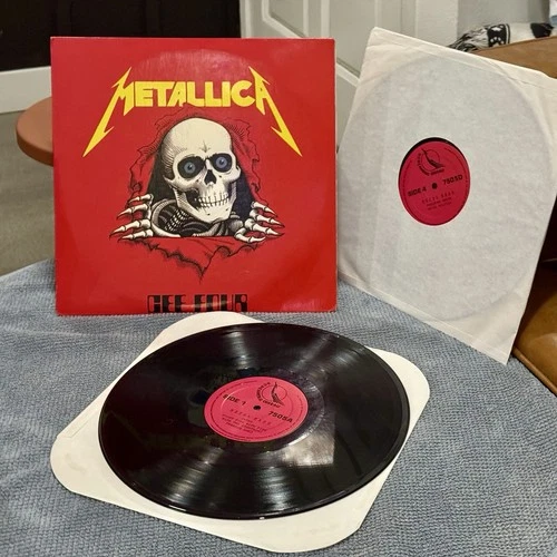 CEE FOUR Metallica Live 1986 Double Vntg 1st Press Original Legendary Vinyl EX!