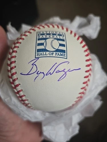 Billy Wagner Signed Autographed Hall of Fame Logo Baseball Astros PSA/DNA