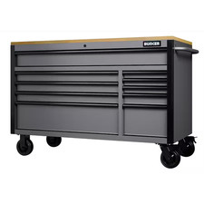 Image of BUNKER 56" Workbench Roller Tool Cabinet 10 Drawer PICK COLOUR BAY98