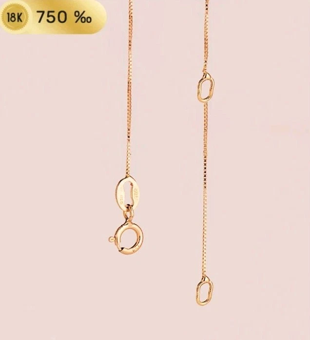 Collar Oro 18k 750 mls. Esmeralda Recristalizada 7x5 MM. 0,79 Q. Cadena 45 Cm.  - Imagen 2 de 4