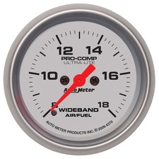 Auto Meter Ultra-lite Analog Wideband 2-116 Electrical Auto Meter Ultra-lite Analog Wideband 2-116 Electrical