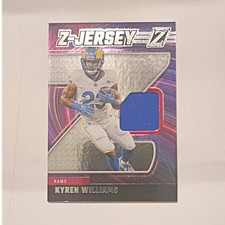 2024 Panini Zenith Z Jersey Kyren Williams Los Angeles Rams Card #ZJ39