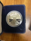 1998-W West Point Silver American Eagle 99.9% Fine Silver w/US Mint Box & COA