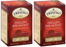 Twinings Of London English Breakfast Pure Black Tea 2 Pack