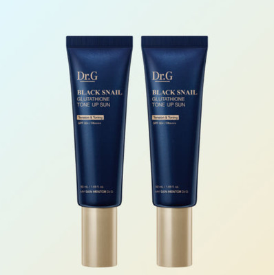 Dr.G Black Snail Glutathion Tone Up Sun 50 ml + 50 ml (Duo Set)