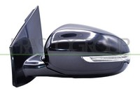 Prasco KI0257334 Spiegel Links Elektrisch Schwarz Heizbar Mit Blinker Abklappbar