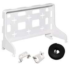 Structured Media Panel Shelf Mounting Bracket Universal Enclosure 20lbs White