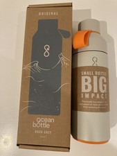 Ocean Bottle-Recycled Stainless Steel Bottle Eco Friendly & Reusable Rock Grey