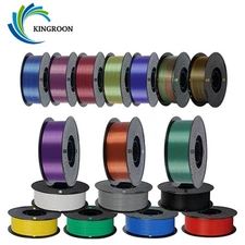 [Buy 12 Pay 7] 3D Printer PLA PETG 1.75mm 1KG Silk Matte HS 3D Filament Bundle