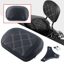 Sissy Bar R&uuml;ckenlehne Pad F&uuml;r Harley Street Glide Spezielle FLHXS Wei&szlig;e Linie