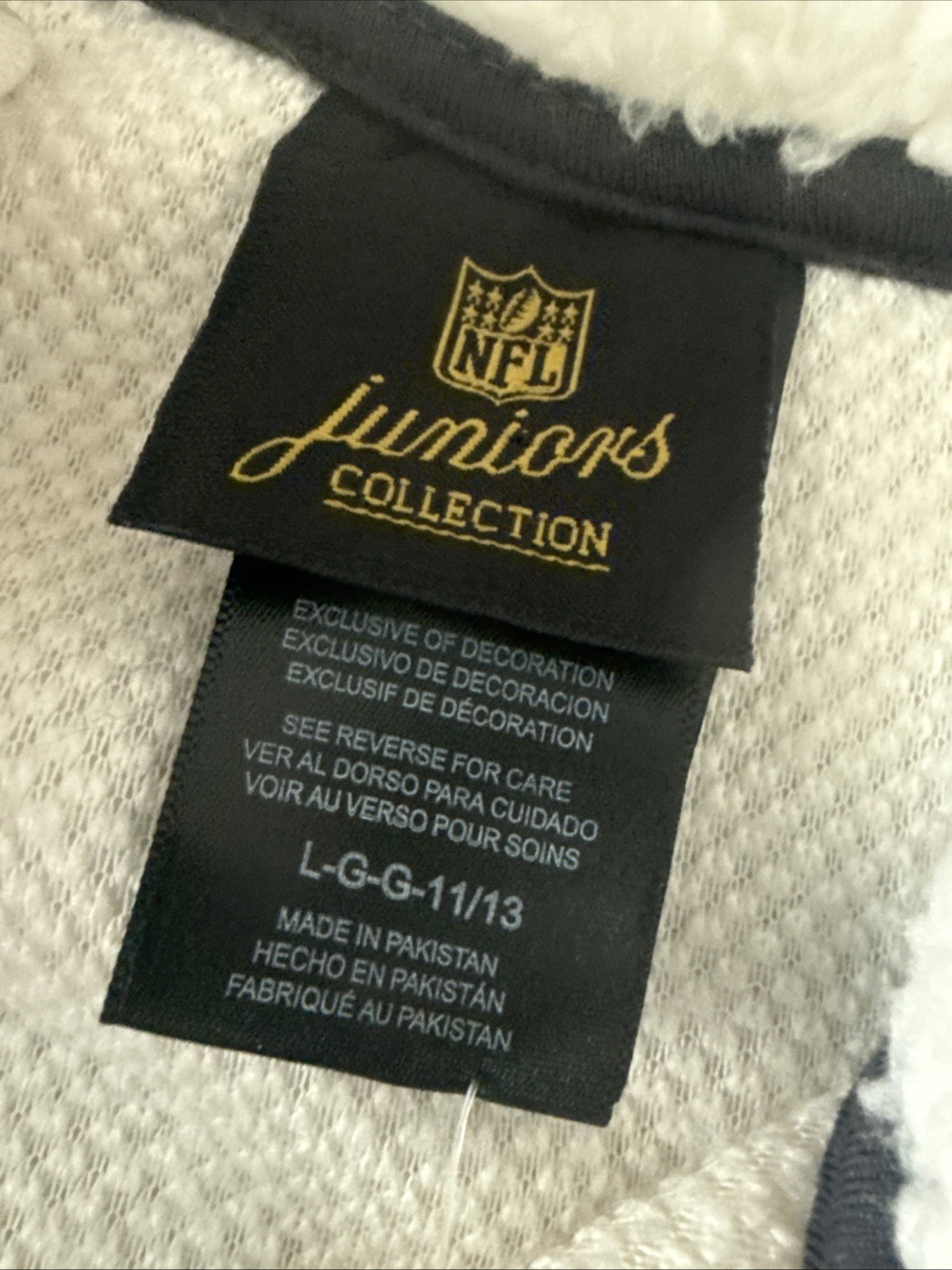 New! Cleveland Browns NFL Juniors Full-Zip Soft Sherpa Jacket Coat Size L 11-13 thumbnail 8