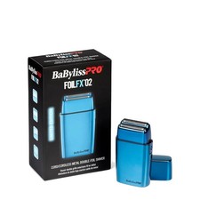 Babyliss Pro Blue Cord/Cordless Metal Double-Foil Shaver FXFS2BL