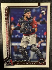 2025 Topps Baseball Series 1 #226 Adrian Del Castillo, Arizona Diamondbacks RC