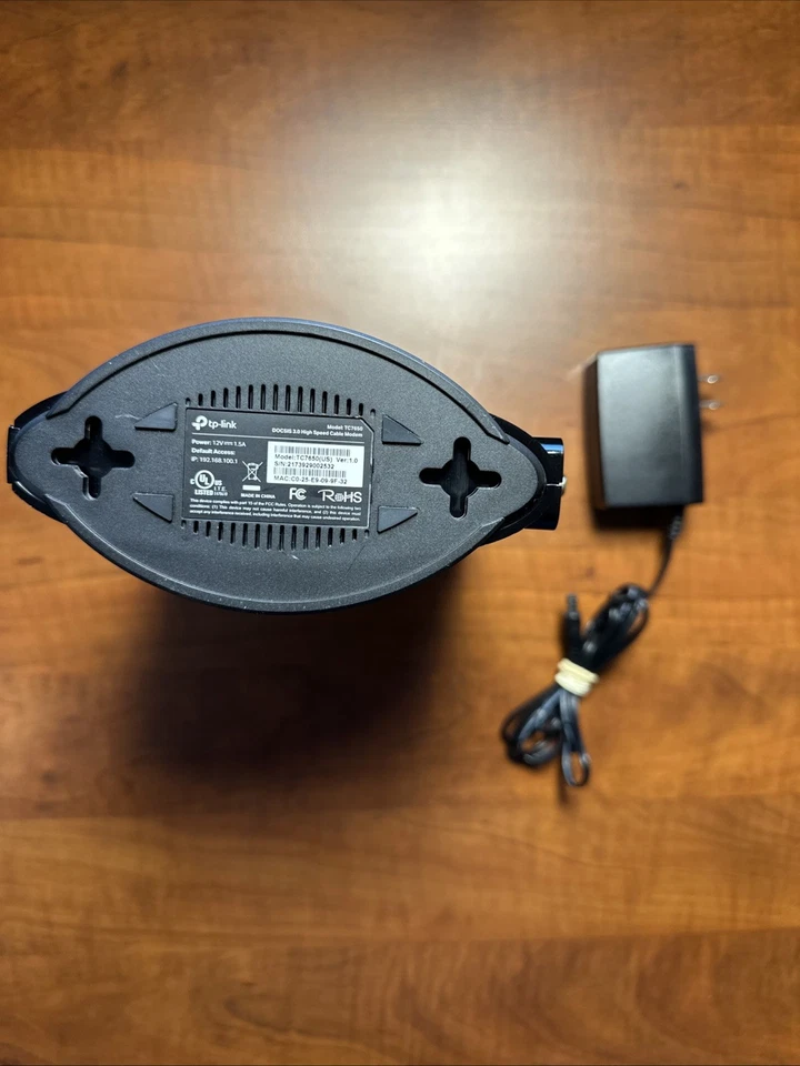 TP Link TC 7650 High Speed Cable Modem Up To 1000mbps DOCSIS 3.0  - Image 2 of 4