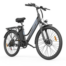 26'' 36V 20AH Electric Bike E-MoutainBike City Commuter E-bike 120KM Zazawork UK
