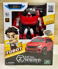 Color Box Tobot Transform Car Action Doll MINI Warrior Car Children's Gift