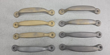 Vintage Lot of 8 Drawer Pull Cupboard Handle Pulls Cabinet 4 7/8" Metal Handles
