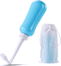 Portable Bidet Travel Large Capacity 450Ml 15Oz Personal Toilet Handheld Blue