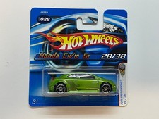 2006 Hot Wheels First Editions Honda Civic Si 2838 Collector No. 28 Short Card 2006 Hot Wheels First Editions Honda Civic Si 2838 Collector No. 28 Short Card