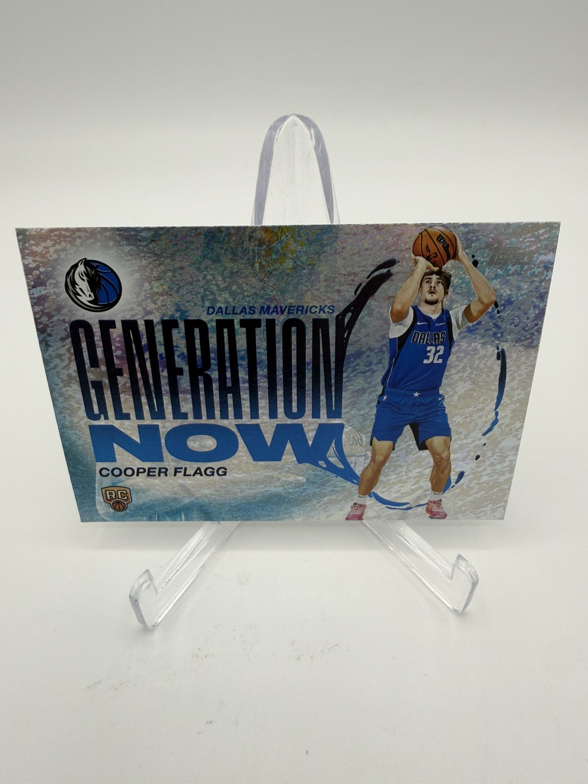 2025-26 Topps Basketball Generation Now Cooper Flagg Holo Foil Glitter GN-1