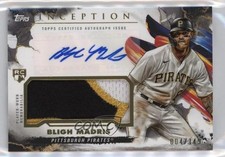 2023 Topps Inception 4/149 Bligh Madris #IAP-BM Patch Auto 0w27