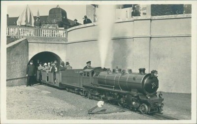 Postcard Düsseldorf large exhibition 1926 the Liliputbahn (No.874)