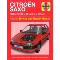 Citroen Saxo 1996-2004 Benziner Benzin Diesel Workshop Manual Haynes