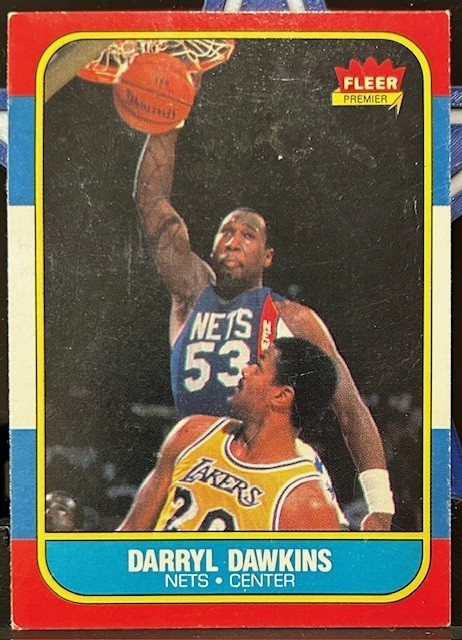 1986-87 Fleer - Darryl Dawkins #24