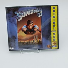 Superman 2 Movie VCD Video CD 2 Disc RARE