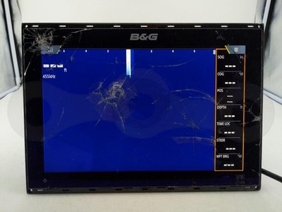 B&G VULCAN 12R BOAT FISHFINDER RADAR CHART PLOTTER MULTIFUNCTION DISPLAY SCREEN