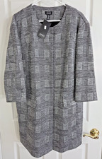 NWT JONES NEW YORK Coat Jacket Front Snap Career Women's XL MSRP 139 Pockets