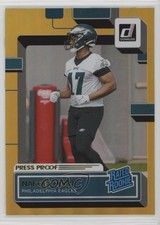 2022 Panini Donruss Rated Rookie Press Proof Premium Nakobe Dean #387 5w0