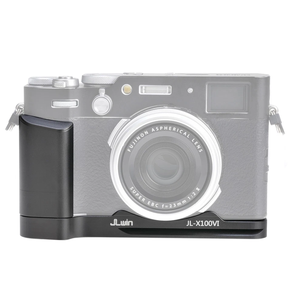 L-Shaped Handle Grip with Aluminum QR Plate for Fuji Fujifilm X100VI Camera - Image 3 of 4