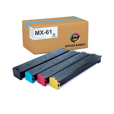 Office Bandit Compatible Toner for Sharp MX-3071, MX-4071, MX-5071 MX61 MX-61...