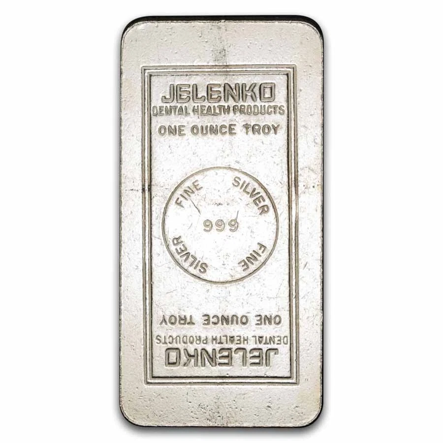 Heraeus Silver Bullion Bars & Rounds 1 oz Precious Metal Content