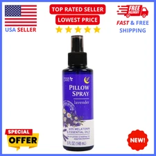 Lavender Sleep Spray – Calming Pillow Mist w/ Essential Oils for Relaxing Sleep