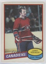 1980-81 O-Pee-Chee Larry Robinson #230 HOF 0c4