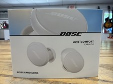 Bose QuietComfort True Wireless Noise Cancelling In Ear Earbuds -White Smoke